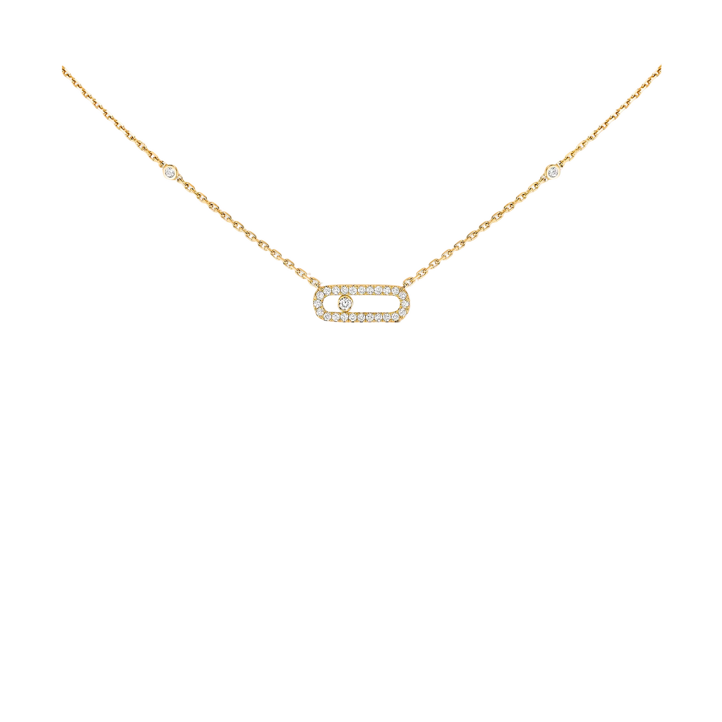 Collar de oro con diamantes - Messika