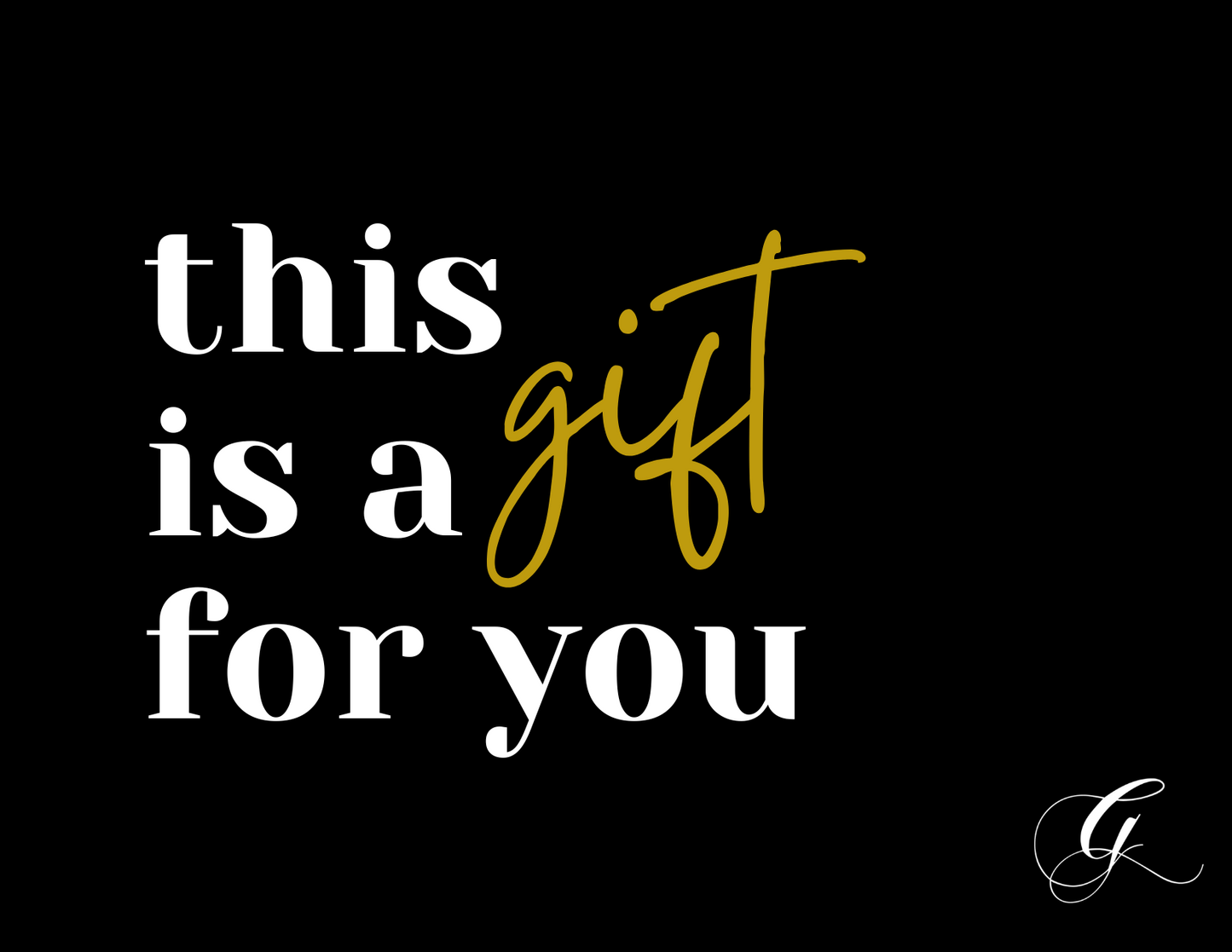Gift Card - Black