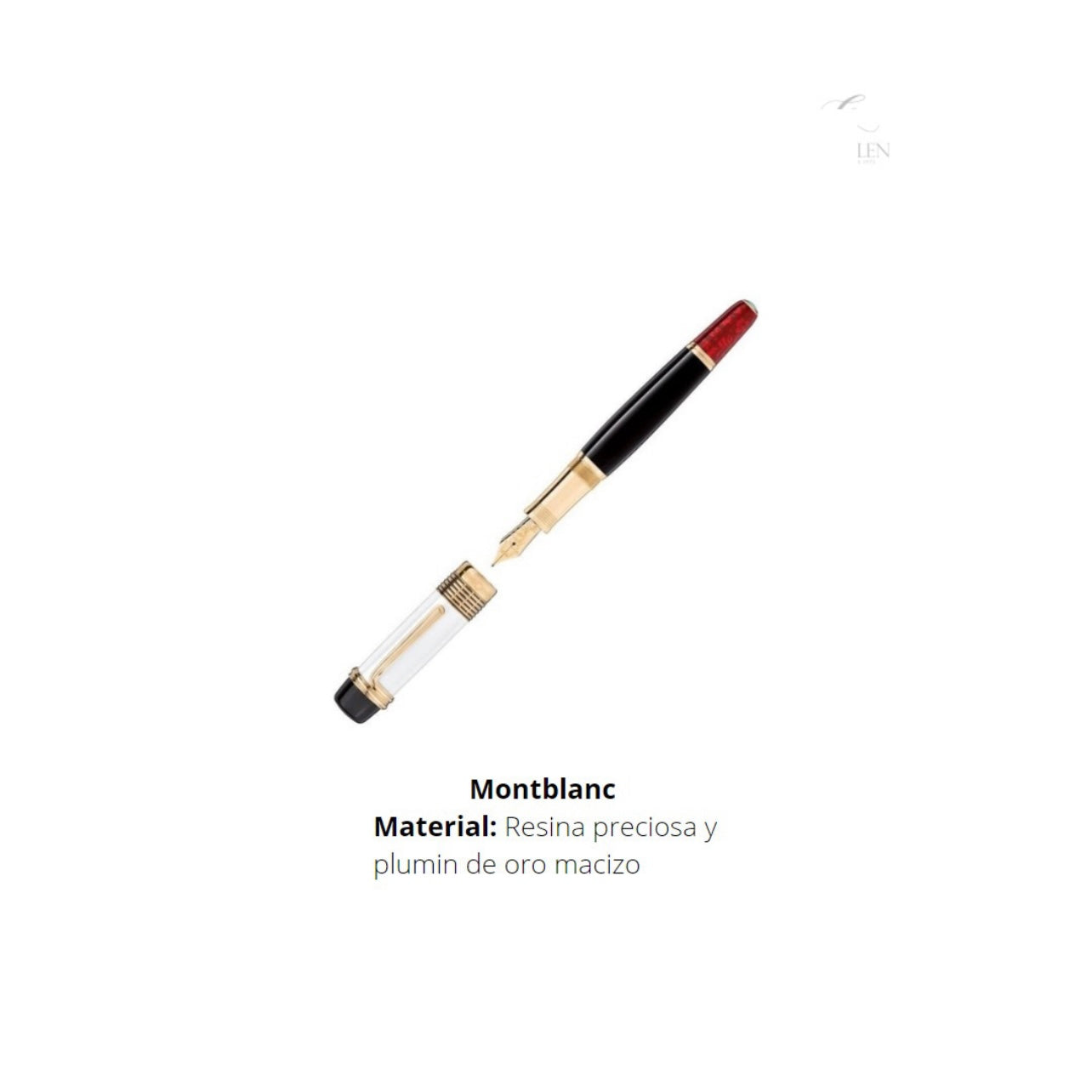 Pluma Fuente Colección Especial Luciano Pavarotti - Montblanc