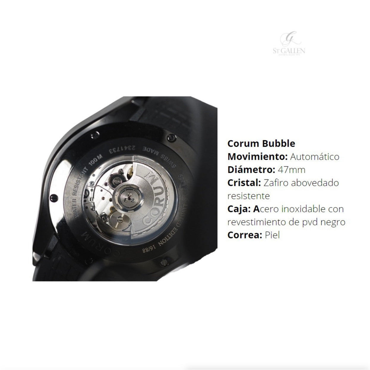 Reloj Bubble - Corum