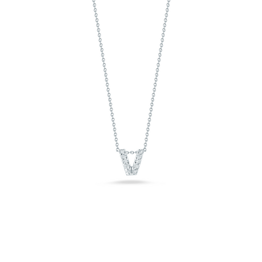 Collar Letra V - Roberto Coin
