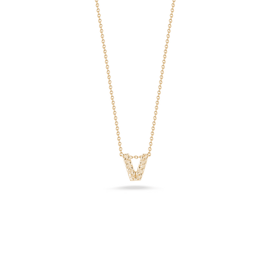 Collar Letra V - Roberto Coin
