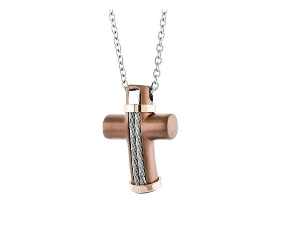 Cadena con dije de Cruz - K Penko