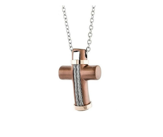 Cadena con dije de Cruz - K Penko