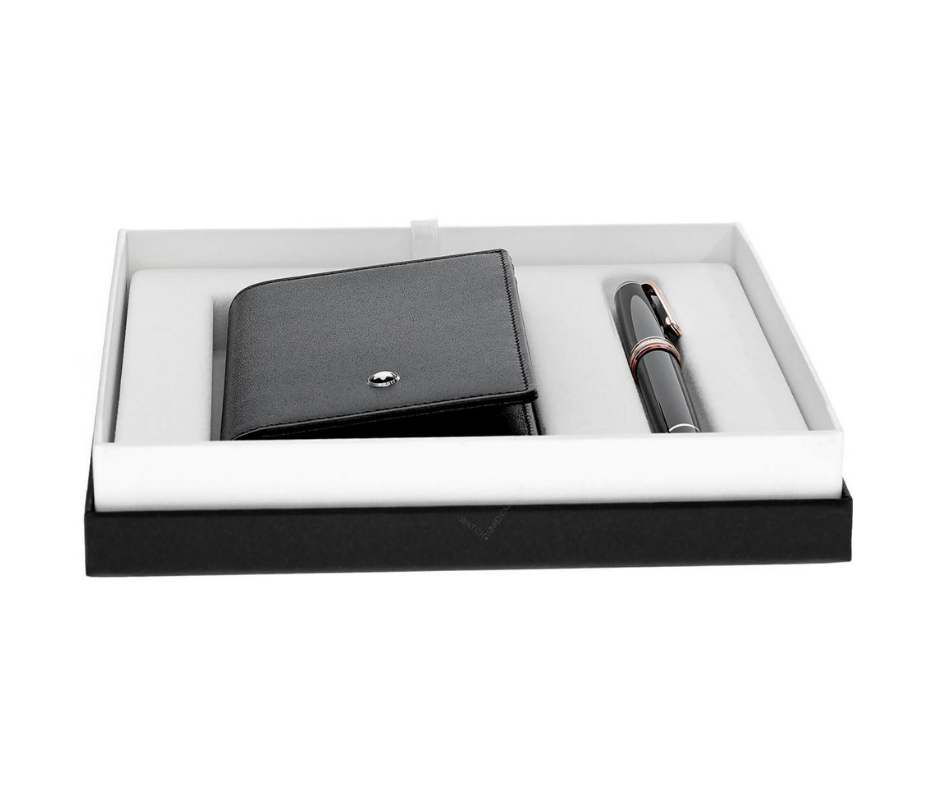 Set Boligrafo y tarjetero - Montblanc