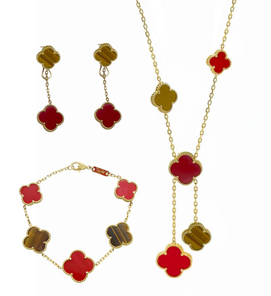 Juego de Collar, Aretes y Pulsera