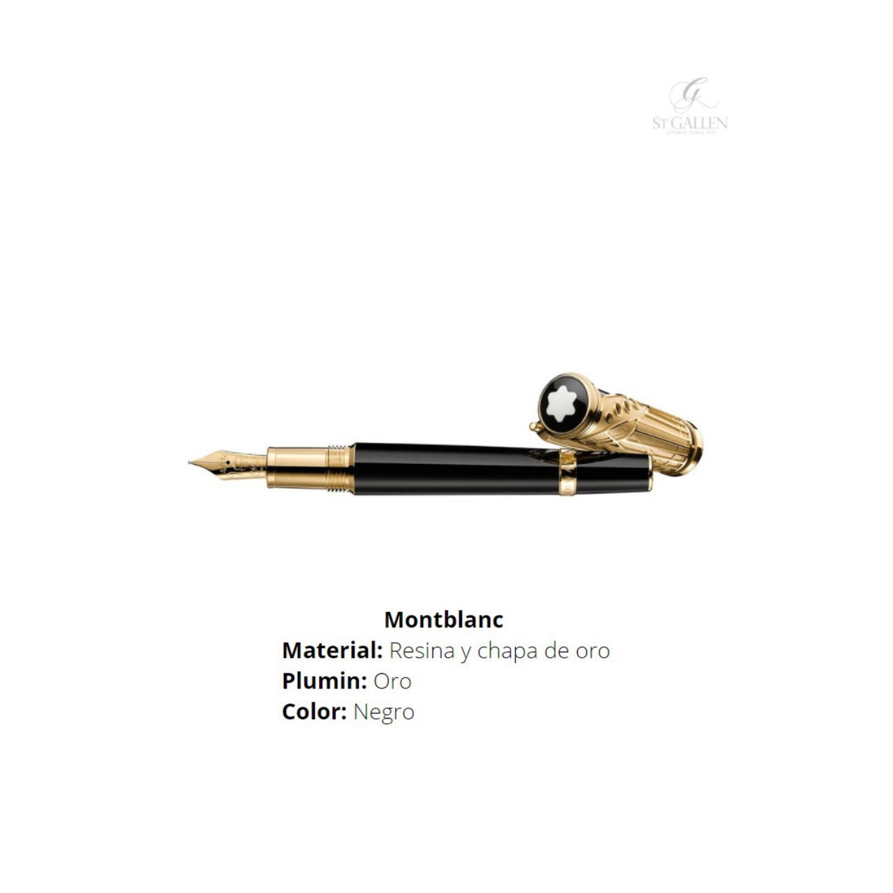 Pluma Fuente Edición Limitada Henry E. Steinway - Montblanc